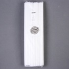 Палочки для шаров, d=5 мм, 100 шт., белые - Фото 5