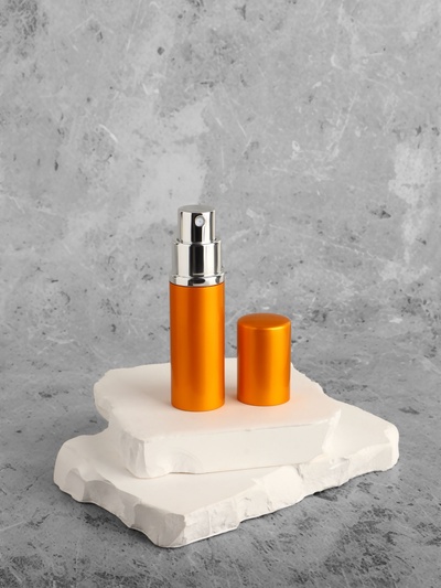 Флакон для парфюма, с распылителем, 10 мл, золотистый