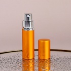 Флакон для парфюма, с распылителем, 10 мл, цвет золотистый - Фото 4