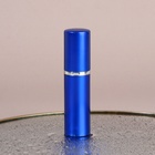Флакон для парфюма, с распылителем, 10 мл, цвет синий - фото 12098267