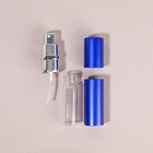 Флакон для парфюма, с распылителем, 10 мл, цвет синий - фото 12098270