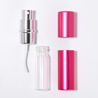 Флакон для парфюма, с распылителем, 10 мл, цвет розовый - фото 12098291