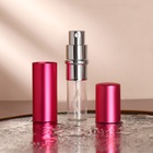 Флакон для парфюма, с распылителем, 10 мл, цвет розовый - фото 12098285