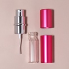 Флакон для парфюма, с распылителем, 10 мл, цвет розовый - Фото 7