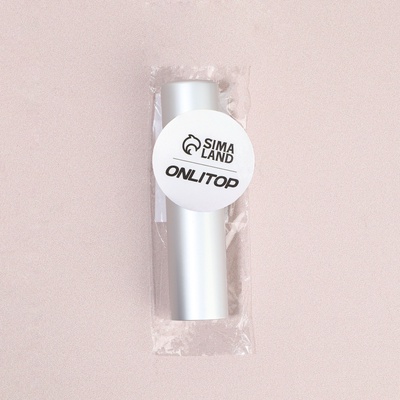 Флакон для парфюма, с распылителем, 10 мл, серебристый