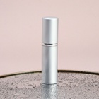 Флакон для парфюма, с распылителем, 10 мл, серебристый - Фото 4