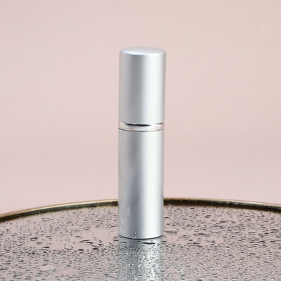 Флакон для парфюма, с распылителем, 10 мл, серебристый