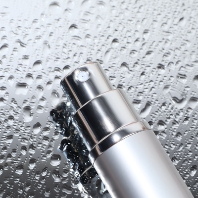 Флакон для парфюма, с распылителем, 10 мл, серебристый