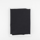 Дублерин эластичный тканый, точечный, 21 г/кв.м, 1,22 м × 1 м, цвет чёрный - Фото 4