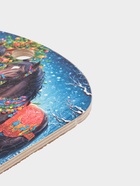 Доска разделочная сувенирная Дарим Красиво «Символ года.С новым годом, календарь», дерево, 27.5×19.5×0.5 см, разноцветная - Фото 4