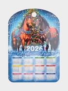 Доска разделочная сувенирная Дарим Красиво «Символ года.С новым годом, календарь», дерево, 27.5×19.5×0.5 см, разноцветная - Фото 8