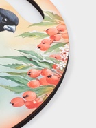 Доска разделочная сувенирная «Птицы.С новым годом», d=25.5 см, дерево, разноцветная 10553832