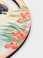 Доска разделочная сувенирная «Птицы.С новым годом», d=25.5 см, дерево, разноцветная - Фото 4