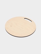 Доска разделочная сувенирная «Медведь.С новым годом», d=25.5 см, дерево, разноцветная - Фото 5