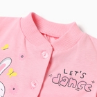 Кофточка для девочки, цвет розовый, рост 56 см - фото 24638874