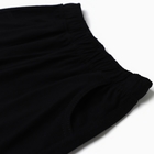 Комплект для мальчика (футболка/шорты), цвет тёмно-зелёный/черный, рост 116 см - фото 24631527