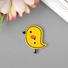 Набор пуговиц декоративных дерево «Птички», набор 12 шт., 2.6×2.4 см - Фото 2