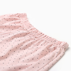 Пижама женская (футболка,шорты) "Сердечки", цвет черный/розовый, размер 46 - фото 24619613