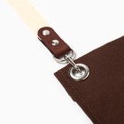 Фартук Этель Minimalist design brown 60х70см, 45%лён, 55%хл 395 г/м2 - фото 25575622