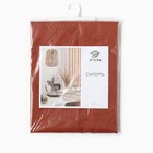 Скатерть Этель Linen collection brown 145х110см, 100%лён 210 г/м2 - Фото 6