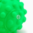 Игрушки для собак. Мячик с пищалкой «Зелёный», d=6,5 см - Фото 3