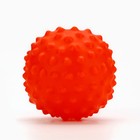 Игрушки для собак. Мячик с пищалкой «Красный», d=6,5 см - Фото 2