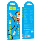 Кабель Hoco X92, microUSB - USB, 2.4 А, 3 м, оплётка силикон, чёрный - Фото 9
