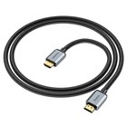 Кабель видео Hoco US03, HDMI 2.0, HDMI(m)-HDMI(m), 1 м, чёрный 9881471 - фото 13202408