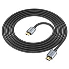 Кабель видео Hoco US03, HDMI 2.0, HDMI(m)-HDMI(m), 3 м, чёрный 9881473 - фото 13202424