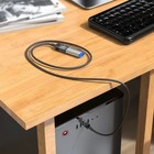 Кабель-удлинитель Hoco U107, USB-USB, USB3.0, 1.2 метра, черный - Фото 4