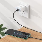 Кабель Hoco X89, Type-C - USB, 3 А, 1 м, плетённая проволока, чёрный - фото 51584837 Кабель Hoco X89, Type-C - USB, 3 А, 1 м, плетённая проволока, чёрный - фото 51584837