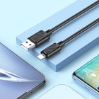 Кабель Hoco X88, Lightning - USB, 2.4 А, 1 м, ПВХ, чёрный - Фото 5