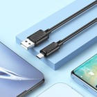 Кабель Hoco X88, Micro USB - USB, 2.4 А, 1 м, ПВХ, чёрный - Фото 5