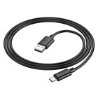 Кабель Hoco X88, Type-C - USB, 3 А, 1 м, передача данных, ПВХ, чёрный - Фото 3