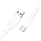 Кабель Hoco X84, Type-C - USB, 3 А, 1 м, передача данных, ПВХ, белый - Фото 5