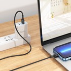Кабель Hoco X83, Lightning - USB, 2.4 А, 1 м, передача данных, ПВХ, чёрный - фото 51584891 Кабель Hoco X83, Lightning - USB, 2.4 А, 1 м, передача данных, ПВХ, чёрный - фото 51584891