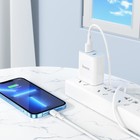 Кабель Hoco X83, Lightning - USB, 2.4 А, 1 м, передача днанных, ПВХ, белый - фото 51584893 Кабель Hoco X83, Lightning - USB, 2.4 А, 1 м, передача днанных, ПВХ, белый - фото 51584893