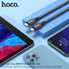 Кабель Hoco X14, Type-C - Lightning, 3 А, 1 м, быстрая зарядка, оплётка нейлон, чёрный - Фото 7