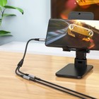 Кабель Hoco UPA21, Jack 3.5 мм (m) - 2 × Jack 3.5 мм (f), 0.25 м, оплётка нейлон, серый - Фото 8