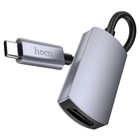 Адаптер Hoco UA20, Type-C - HDMI, 11,5 см, серый - Фото 4