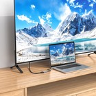 Адаптер Hoco UA20, Type-C - HDMI, 11,5 см, серый - Фото 7