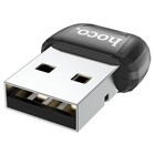 Адаптер Hoco UA18, USB - BT, Bluetooth: двойной режим 5.0, чёрный - Фото 5