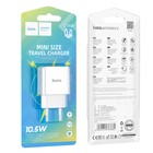Сетевое зарядное устройство Hoco C106A, 1 USB, 2.1 А, белое - Фото 10