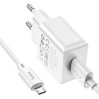 Сетевое зарядное устройство Hoco C106A, 1 USB, 2.1 А, кабель Micro USB -USB, 1 м, белое - фото 51585438 Сетевое зарядное устройство Hoco C106A, 1 USB, 2.1 А, кабель Micro USB -USB, 1 м, белое - фото 51585438