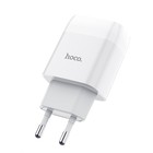 Сетевое зарядное устройство Hoco C72A, 1 USB, 2.1 А, белый - фото 321758623
