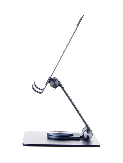 Держатель Hoco PH52, настольный, металлический, вращающийся, для 7-12,9 дюймов, серый