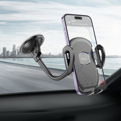 Автомобильный держатель Hoco H10, для 4.7-7 дюймов, чёрный