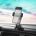 Автомобильный держатель Hoco CA111, для 4.5-7 дюймов, с присоской, серый - Фото 9