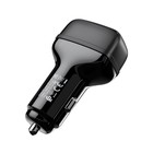 Автомобильное зарядное устройство Hoco Z36, 2 USB, 2.4 А, чёрное 9881805 - фото 14318719