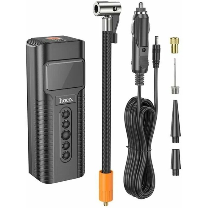 Компрессор Hoco PH55, 3.1 м, дисплей, чёрный - Фото 1